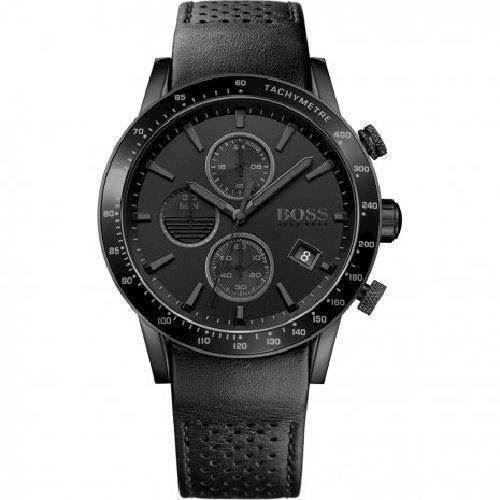 Image of fra Hugo Boss IP Sort Rafale Quartz herre ur